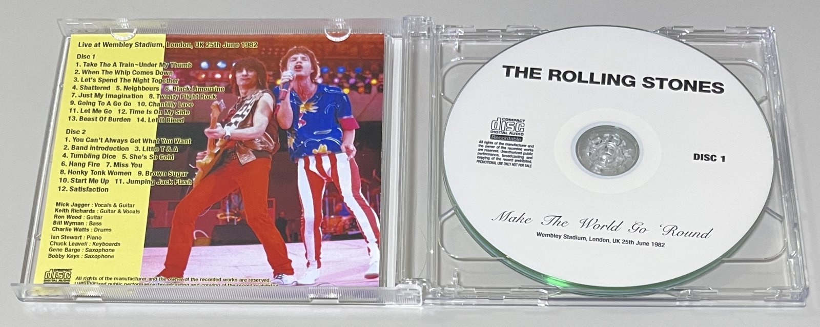 ROLLING STONES / MAKE THE WORLD GO 'ROUND (2CD-R) GIFT TITTLE
