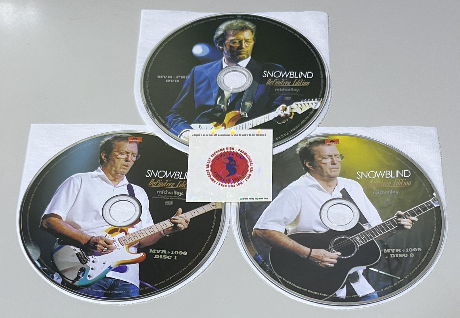 ERIC CLAPTON / SNOWBLIND「真冬の夜の夢」(2CD+1DVD) MID VALLEY