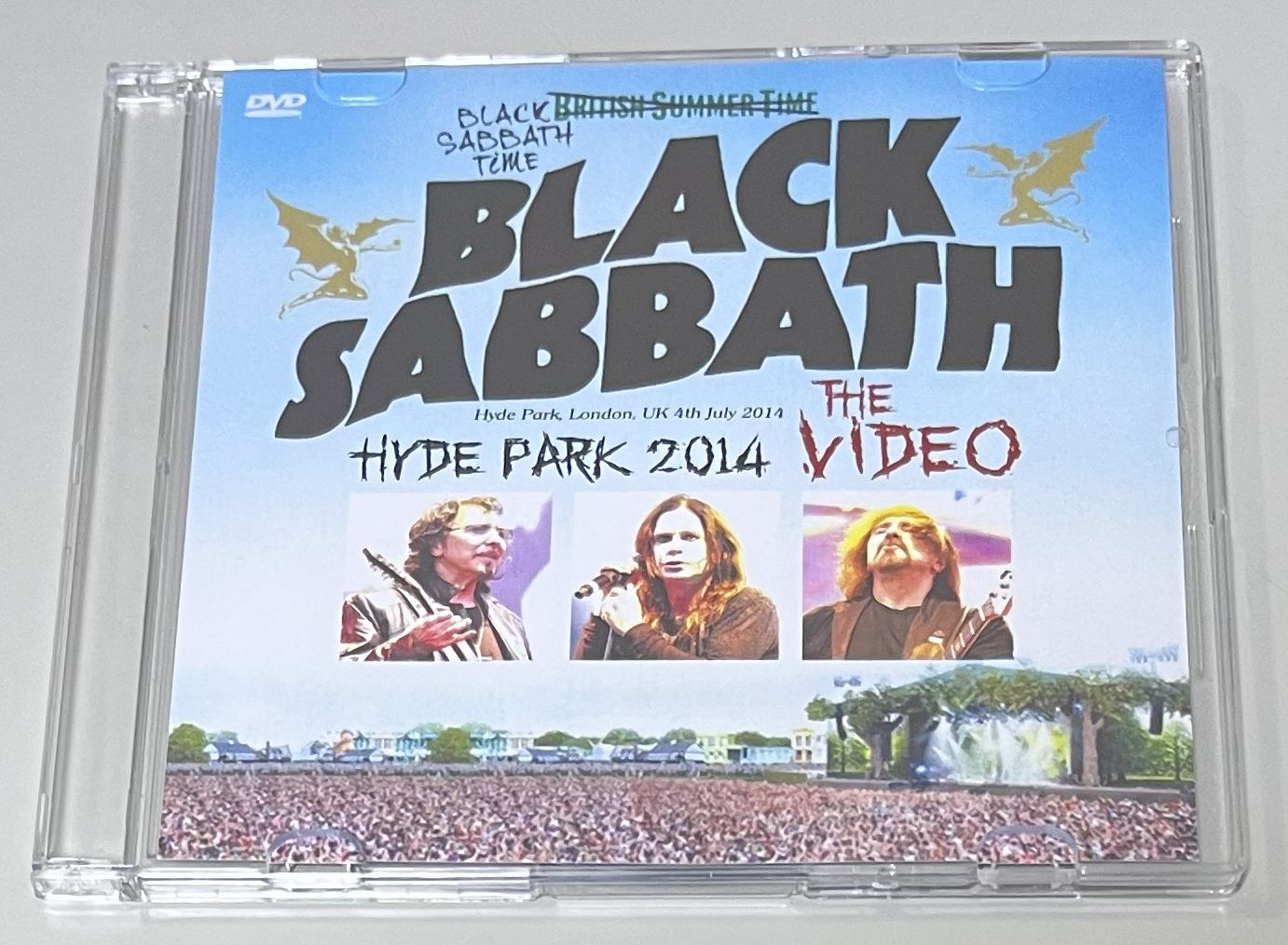 BLACK SABBATH / HYDE PARK 2014: THE VIDEO (1DVD-R) GIFT TITTLE
