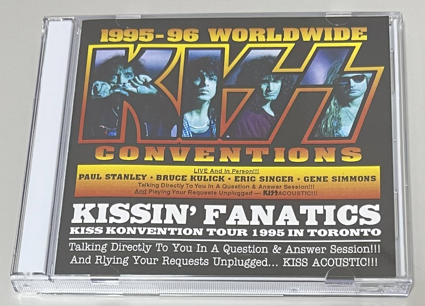 KISS / KISSIN' FANATICS (2CD-R) METAL SWORD RECORDS / MS CD 671/72