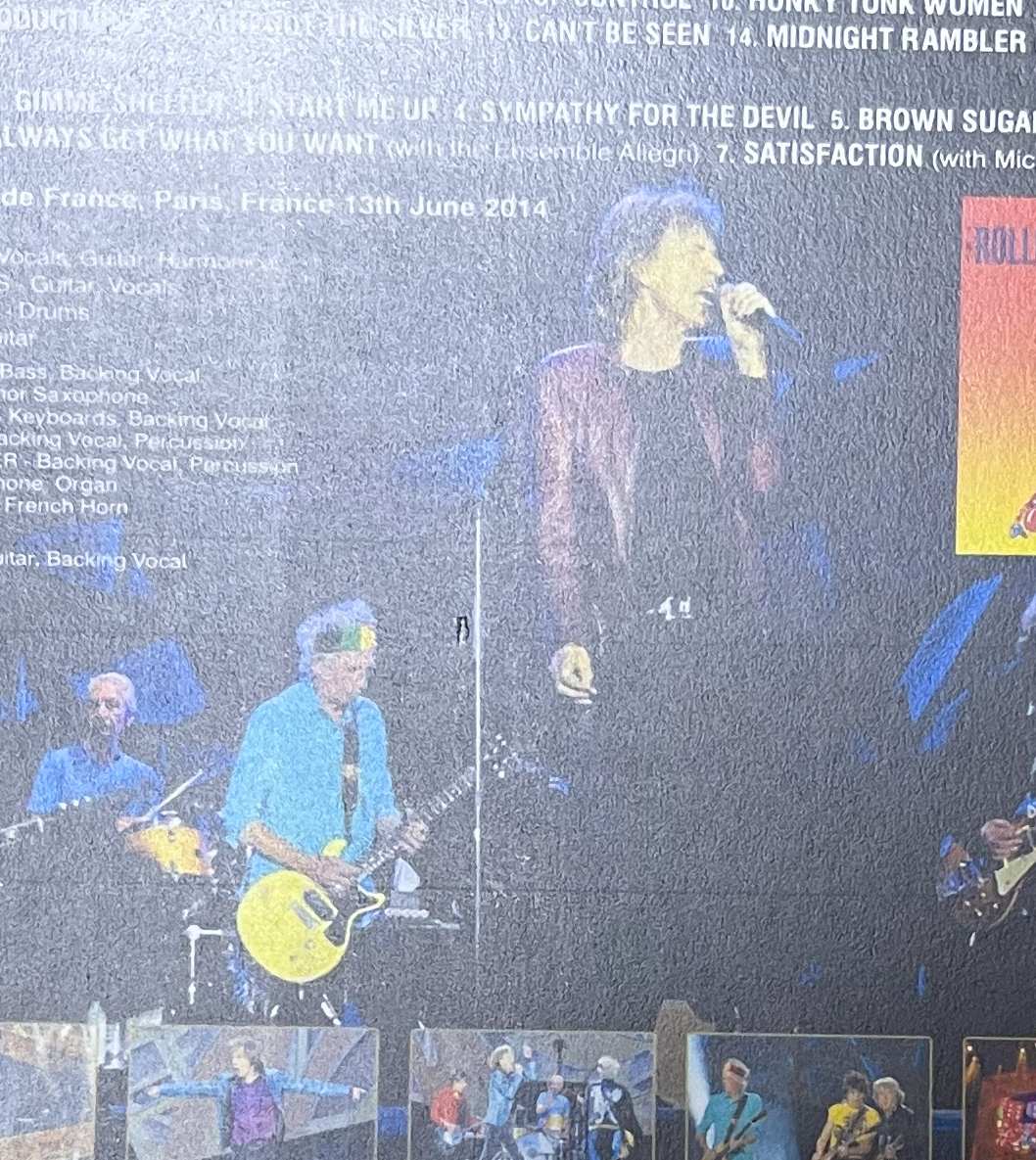 ROLLING STONES / PARIS ON FIRE (2DVD-R) GIFT TITTLE