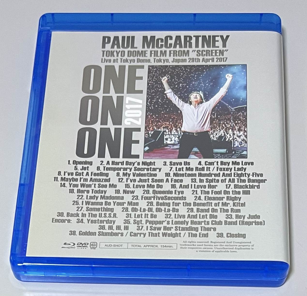 PAUL McCARTNEY /  TOKYO DOME FILM FROM "SCREEN" (1DVD+1BDR) NO LABEL