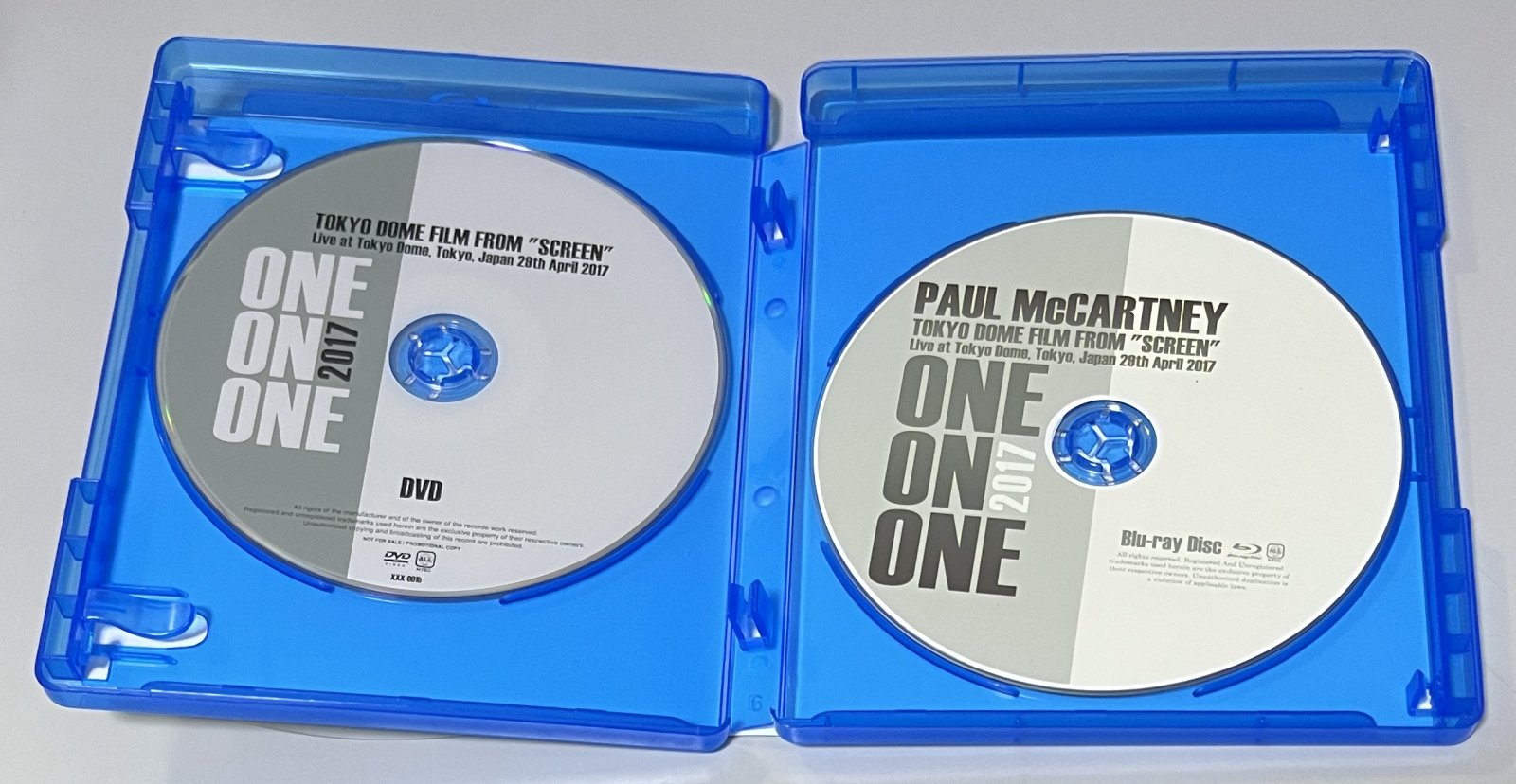 PAUL McCARTNEY /  TOKYO DOME FILM FROM "SCREEN" (1DVD+1BDR) NO LABEL