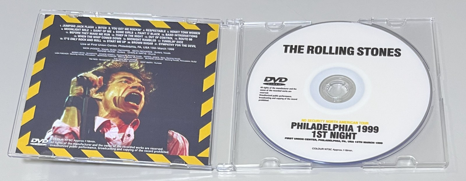 ROLLING STONES / PHILADELPHIA 1999 1ST NIGHT (1DVD-R) GIFT TITTLE