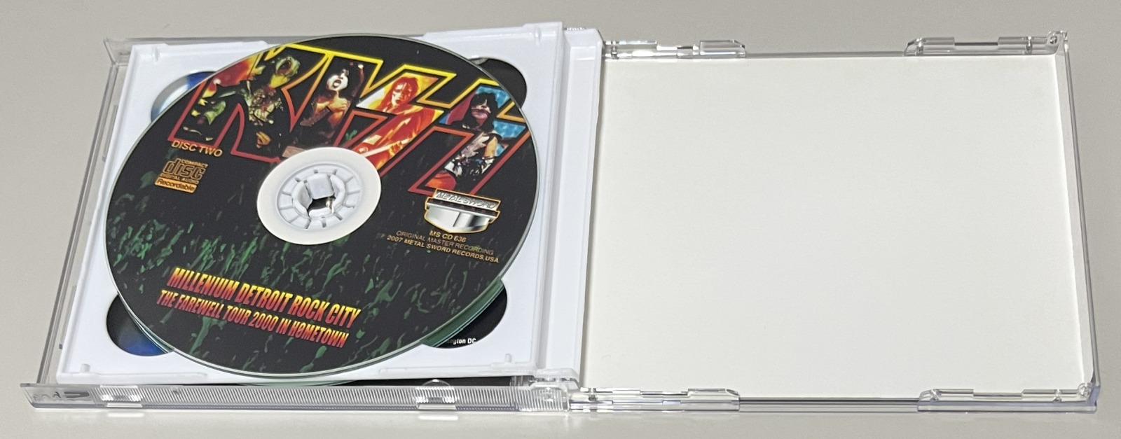 KISS / MILLENIUM DETROIT ROCK CITY (2CD-R) METAL SWORD RECORDS / MS CD 635/36