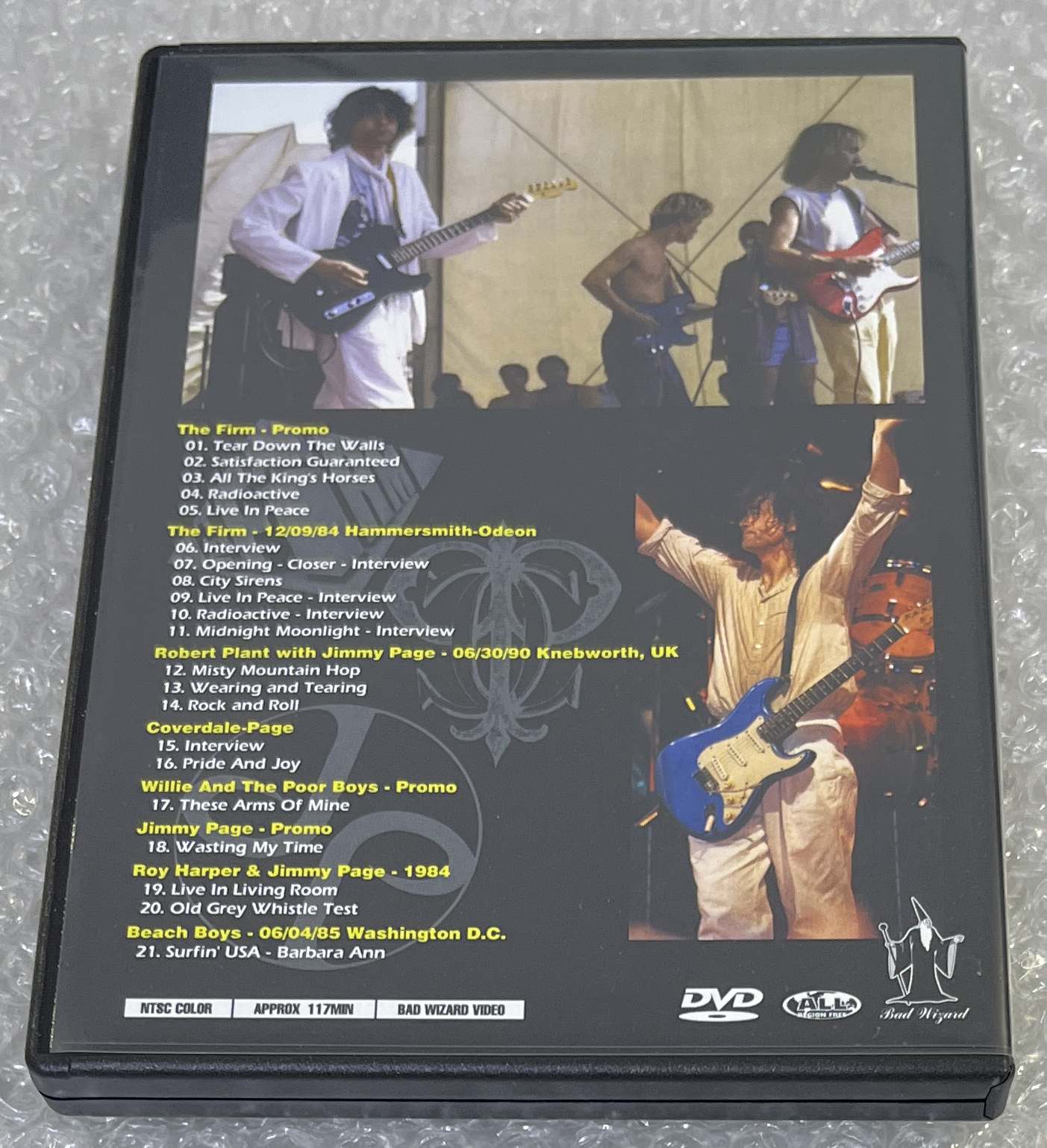 JIMMY PAGE / AFTER WORKS VOLUME 1 (1DVD) BAD WIZARD