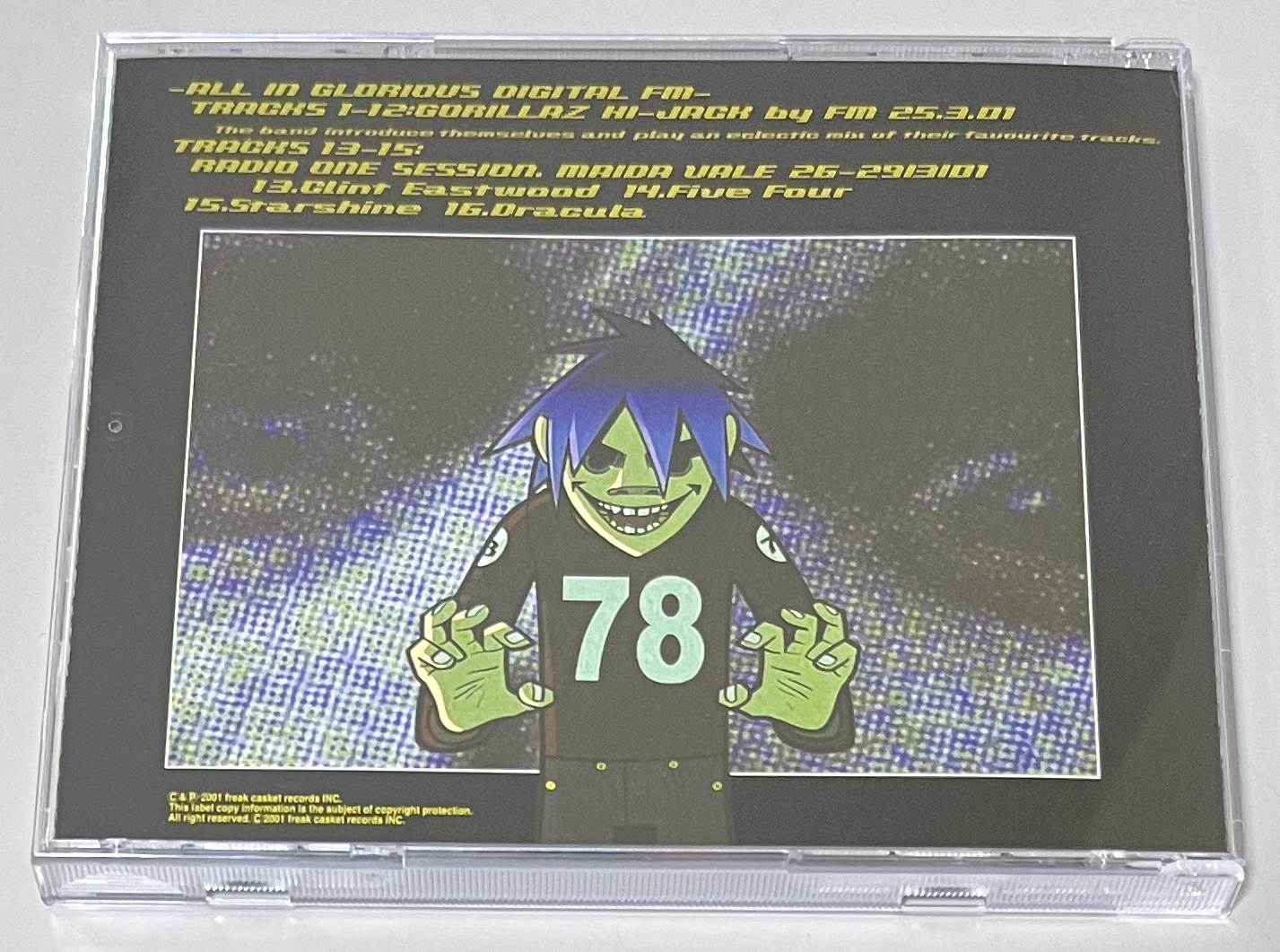 GORILLAZ / SUNSHINE IN A BAG (1CD-R) FLEAK CASKET / FCA 017