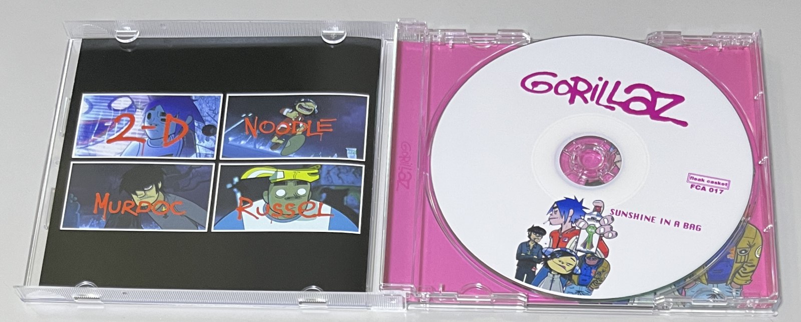 GORILLAZ / SUNSHINE IN A BAG (1CD-R) FLEAK CASKET / FCA 017