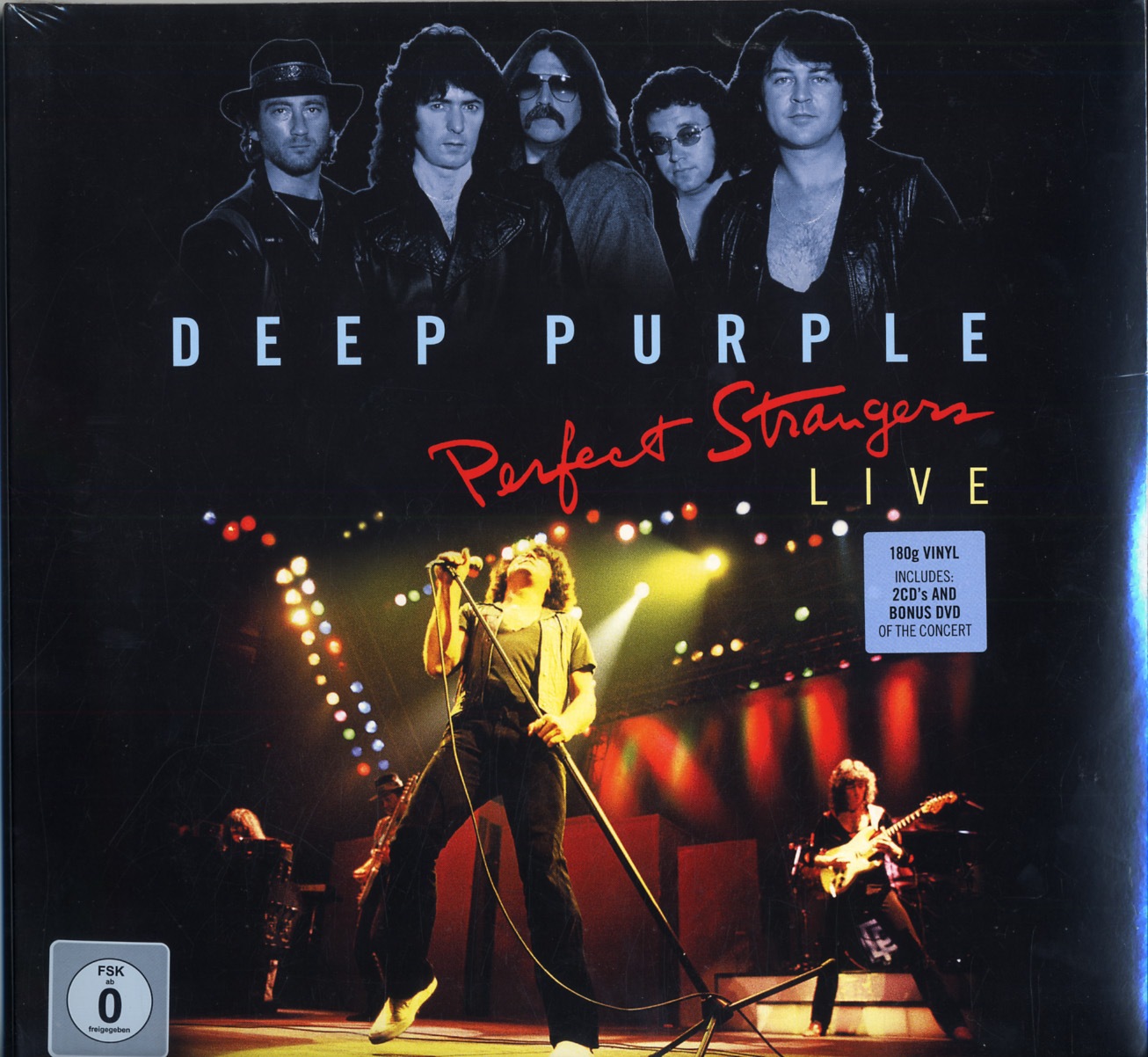DEEP PURPLE / PERFECT STRANGERS LIVE (2LP+2CD+1DVD) EAGLE VISION / ERDVLP080