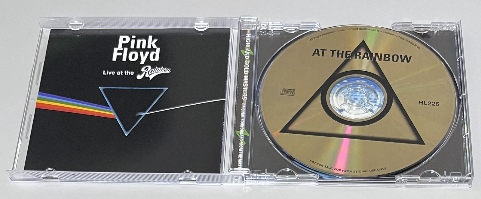 PINK FLOYD / LIVE AT THE RAINBOW (1CD) HIGHLAND / HL226