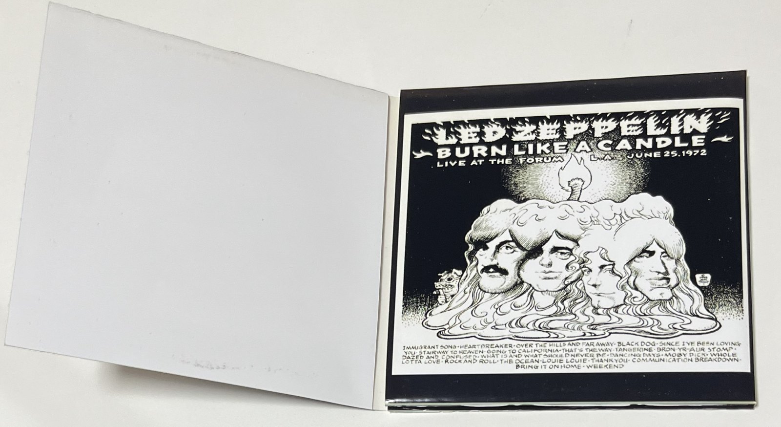 LED ZEPPELIN / BURN LIKE A CANDLE (3CD-R) STEALTH RECORDS