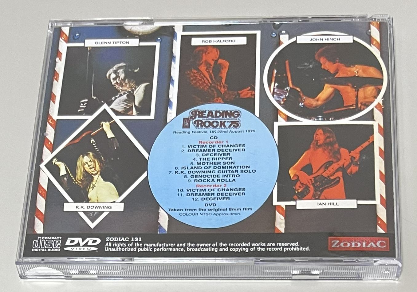 JUDAS PRIEST / READING ROCK '75 (1CD+1DVD) ZODIAC 131