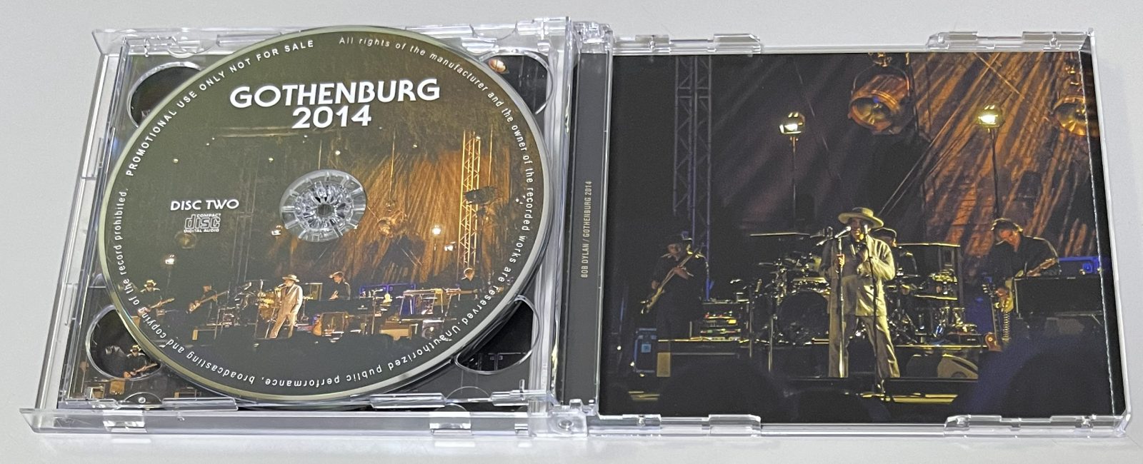BOB DYLAN / GOTHENBURG 2014 (2CD) NO LABEL