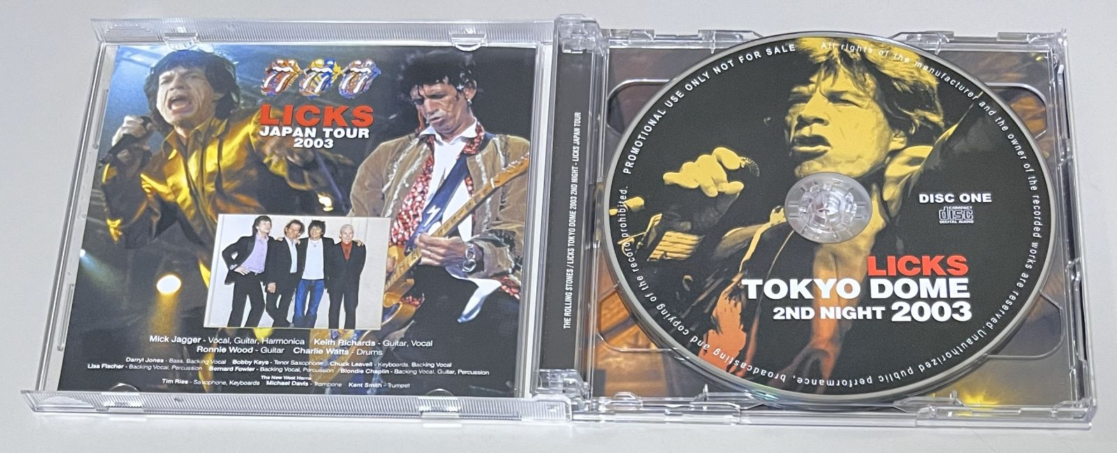 ROLLING STONES / LICKS TOKYO DOME 2003 2ND NIGHT (2CD) NO LABEL
