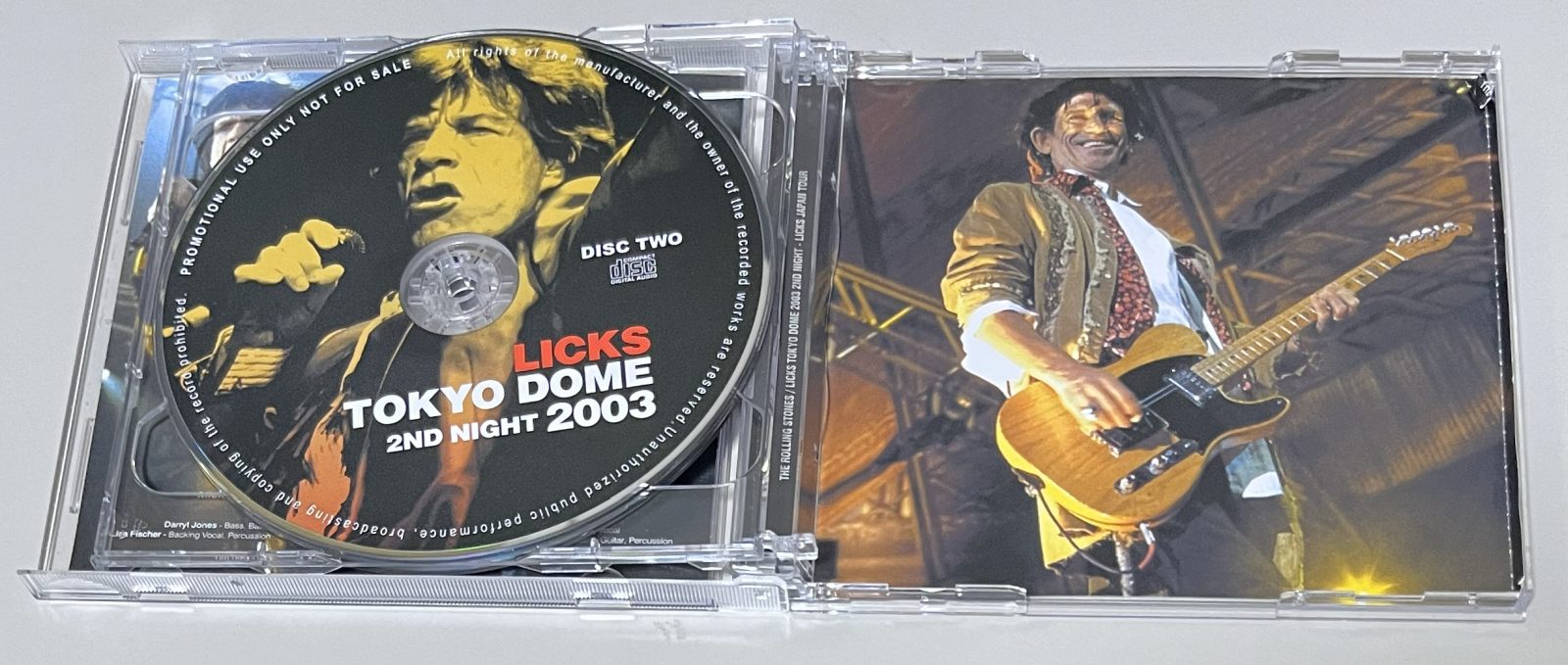 ROLLING STONES / LICKS TOKYO DOME 2003 2ND NIGHT (2CD) NO LABEL