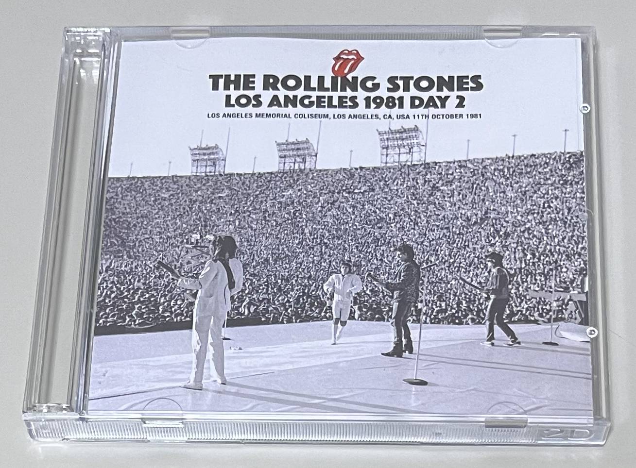 ROLLING STONES / LOS ANGELES 1981 DAY2 (2CD-R) GIFT TITTLE