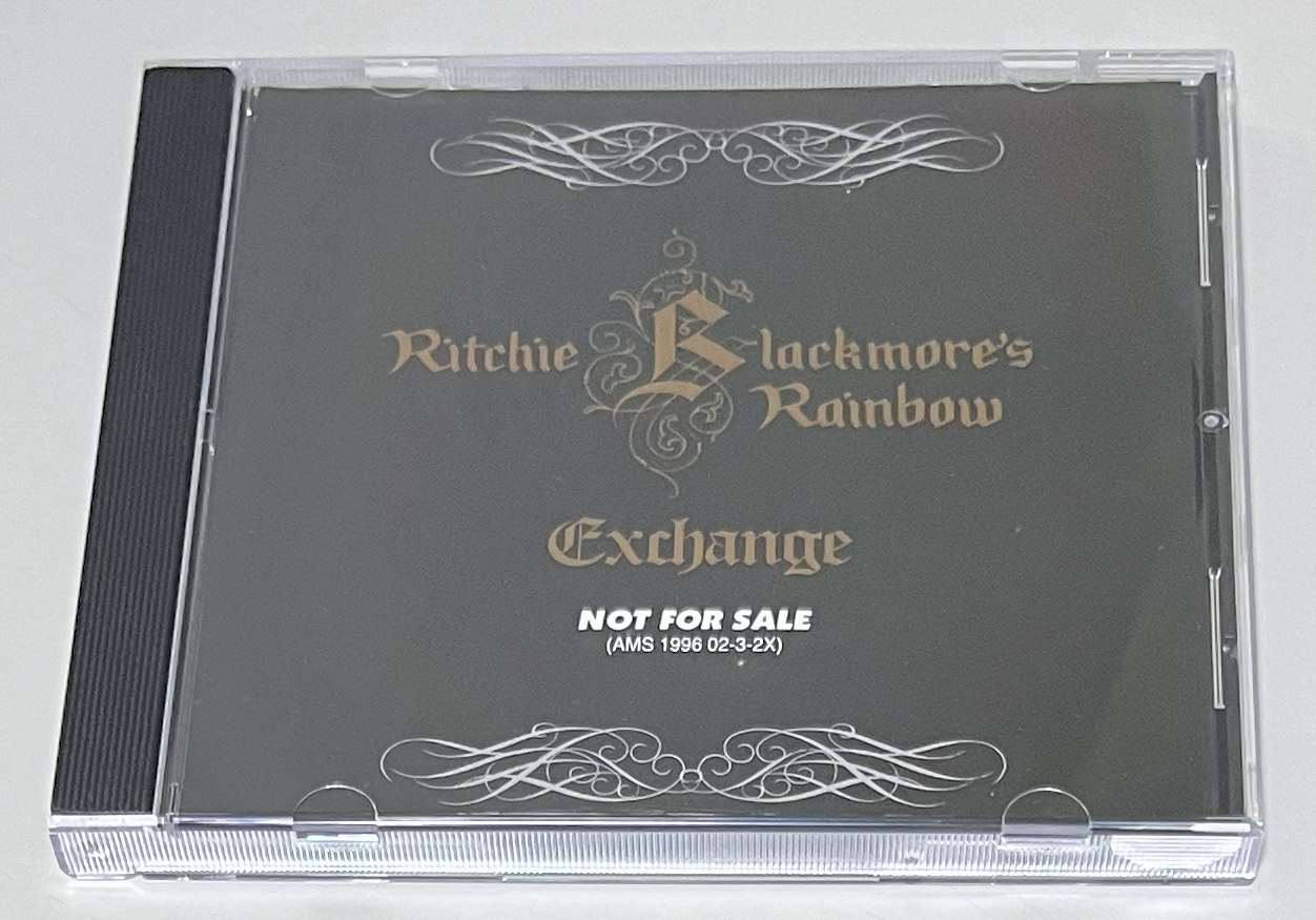 RITCHIE BLACKMORE'S RAINBOW / EXTRA LONG + EXCHANGE (3CD+1CD) AMSTERDAM / AMS 1996-02-3-1/2/3+AMS 1996-02-3-2X