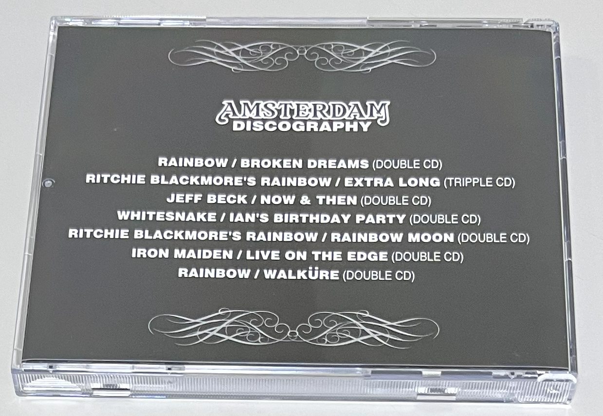 RITCHIE BLACKMORE'S RAINBOW / EXTRA LONG + EXCHANGE (3CD+1CD) AMSTERDAM / AMS 1996-02-3-1/2/3+AMS 1996-02-3-2X