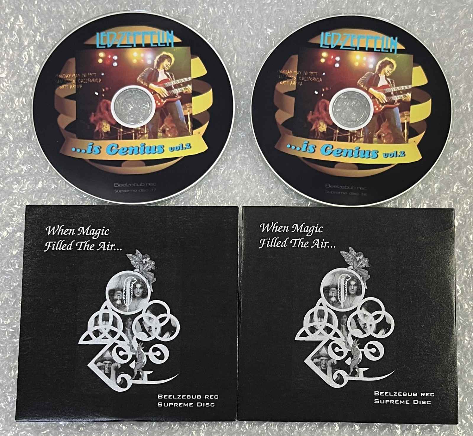LED ZEPPELIN / ,,,IS GENIUS VOL.2 (2CD-R) BEELZEBUB REC / BSD 37/38