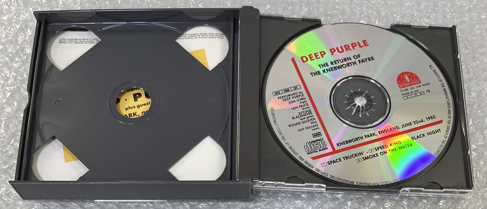 DEEP PURPLE / THE RETURN OF THE KNEBWORTH FAYRE (2CD) GOLDEN STARS / GZCD 2008