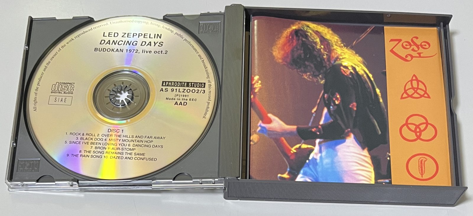 LED ZEPPELIN / DANCING DAYS (2CD) APHRODITE STUDIO / AS 91LZ002/3