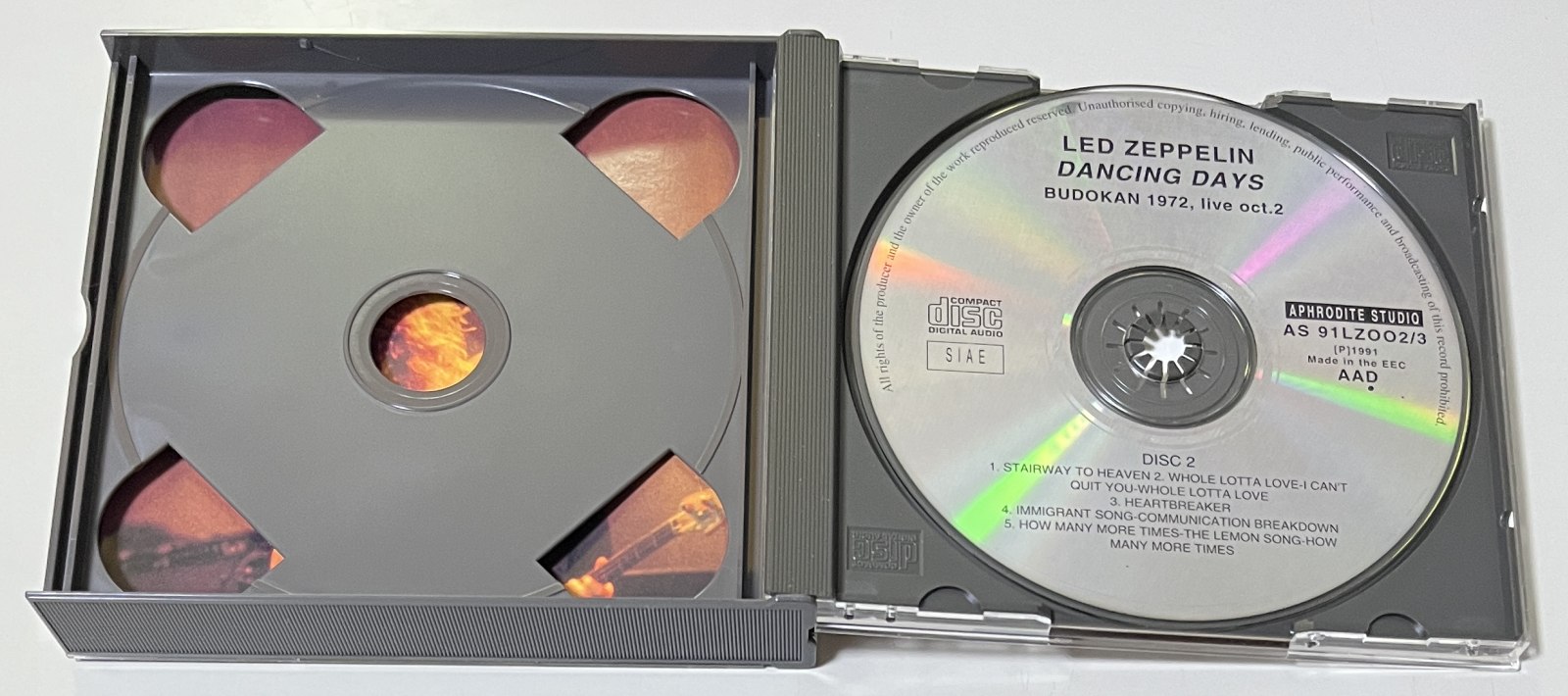 LED ZEPPELIN / DANCING DAYS (2CD) APHRODITE STUDIO / AS 91LZ002/3