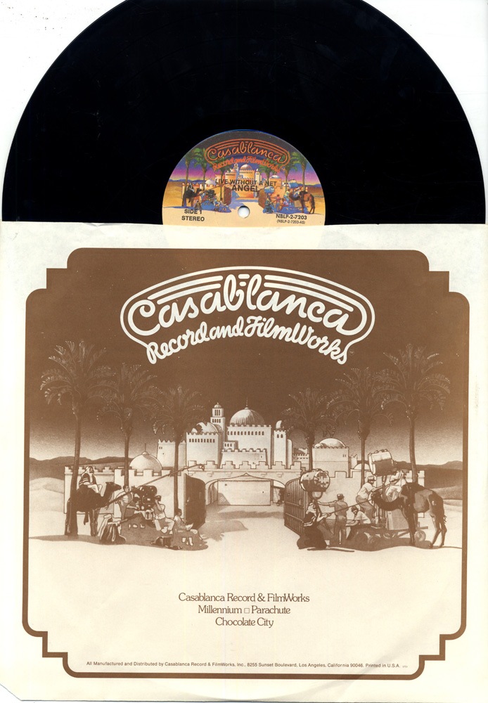 ANGEL / LIVE WITHOUT A NET (2LP) CASABLANCA / NBLP-2-7203