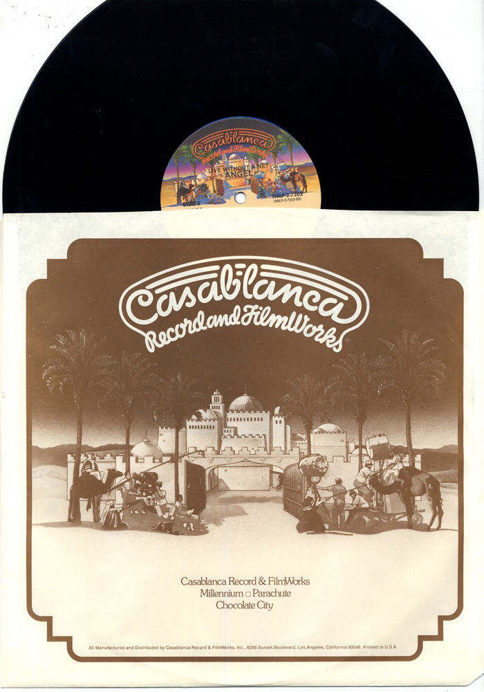 ANGEL / LIVE WITHOUT A NET (2LP) CASABLANCA / NBLP-2-7203