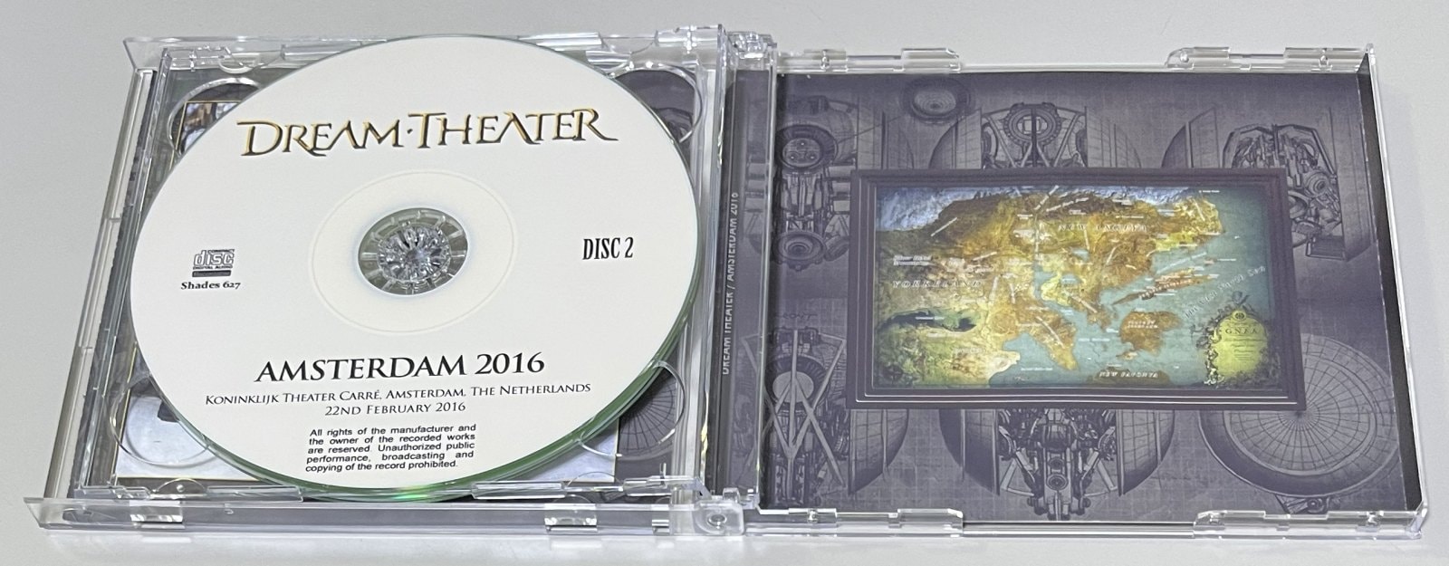 DREAM THEATER / AMSTERDAM 2016 (2CD-R) SHADES 627