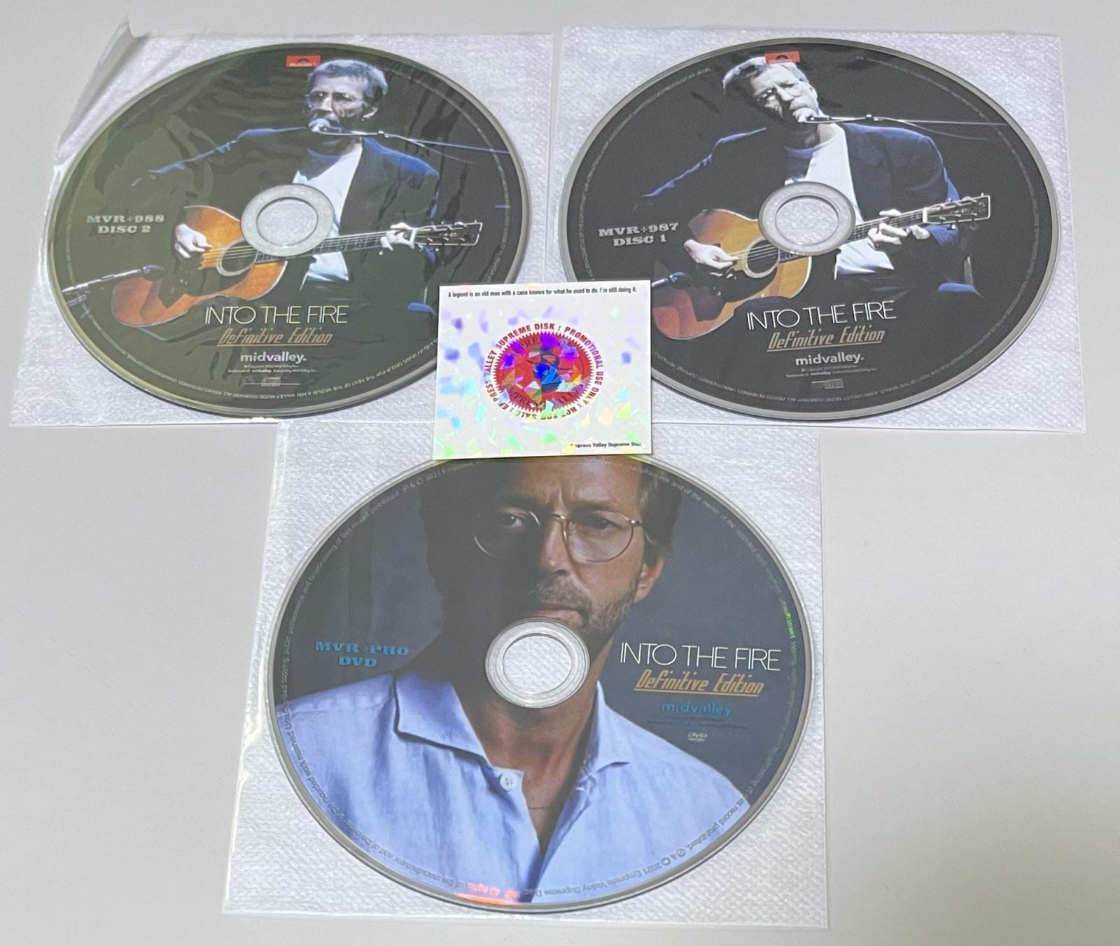 ERIC CLAPTON / INTO THE FIRE: DEFINITIVE EDITION「ハートに火を