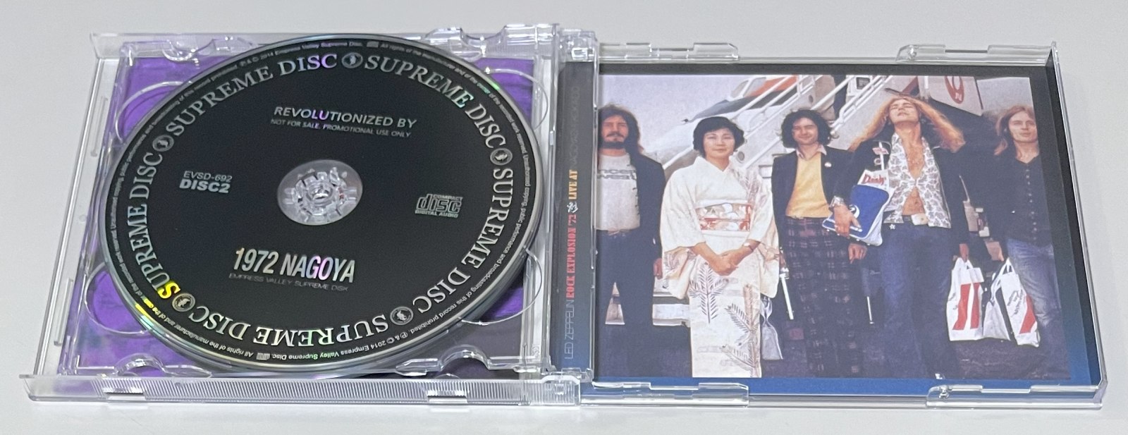 LED ZEPPELIN / ROCK EXPLOSION '72: LIVE AT NAGOYASHI KOKAIDO (2CD) EMPRESS VALLEY SUPREME DISK / EVSD-691/692