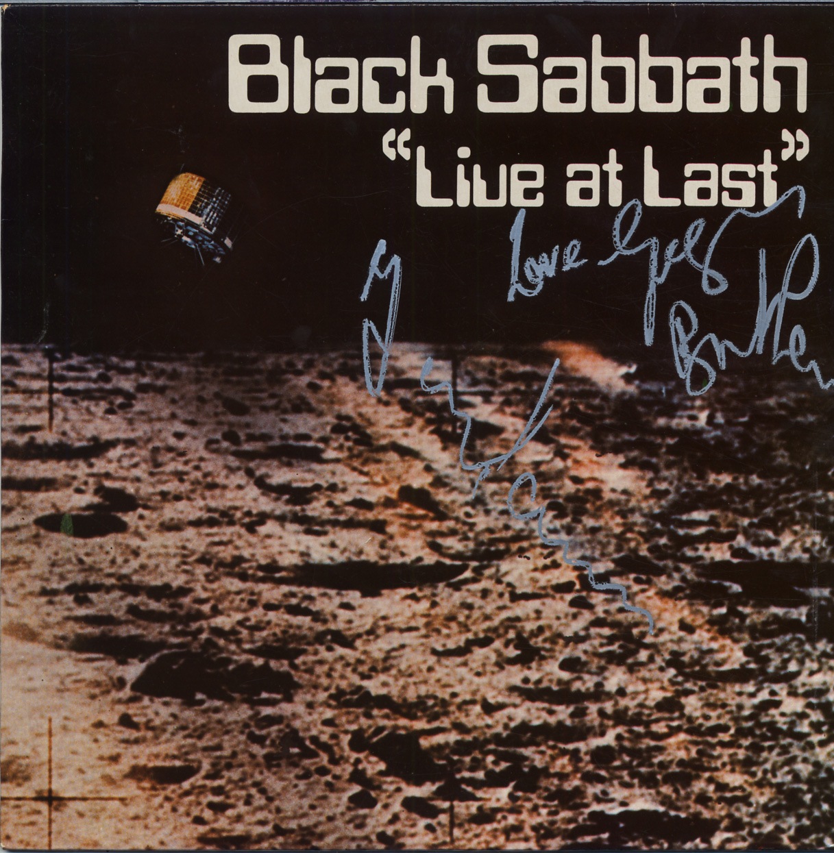 BLACK SABBATH / LIVE AT LAST (1LP) NEMS / BS001