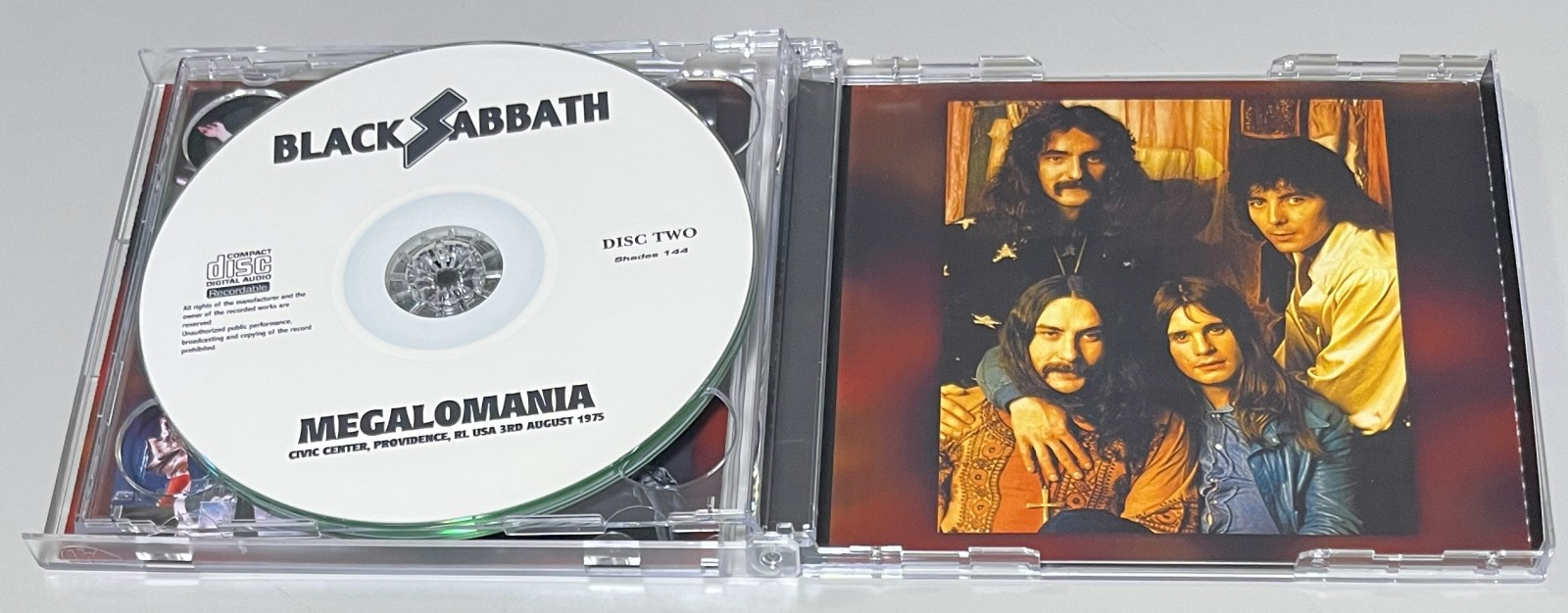 BLACK SABBATH / MEGALOMANIA (2CD-R) SHADES 684