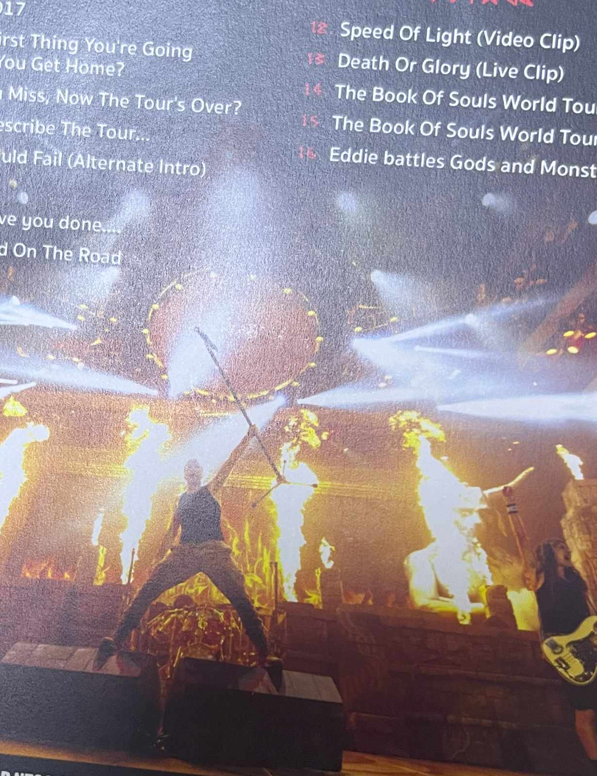 IRON MAIDEN / LIVE CHAPTER: DOCUMENTARY (1DVD-R) GIFT TITTLE