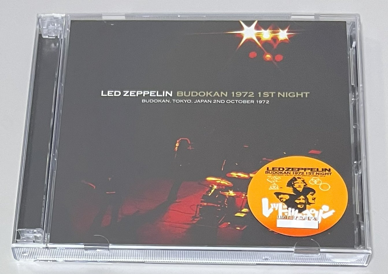 LED ZEPPELIN / BUDOKAN 1972 1ST NIGHT (2CD) NO LABEL
