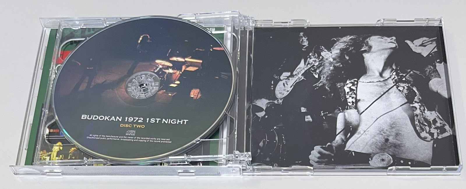 LED ZEPPELIN / BUDOKAN 1972 1ST NIGHT (2CD) NO LABEL