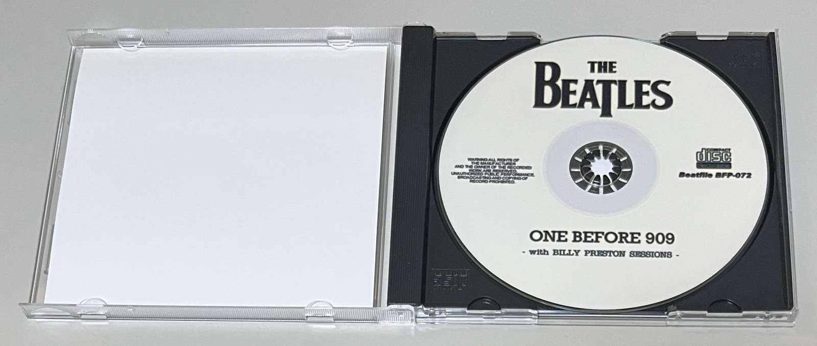まとめ購入確認用500■1st single 『Let me cry』 通常盤 BEATLES / ONE BEFORE 909 (1CD-R) BEAT FILE / BFP072CDR | 中古品