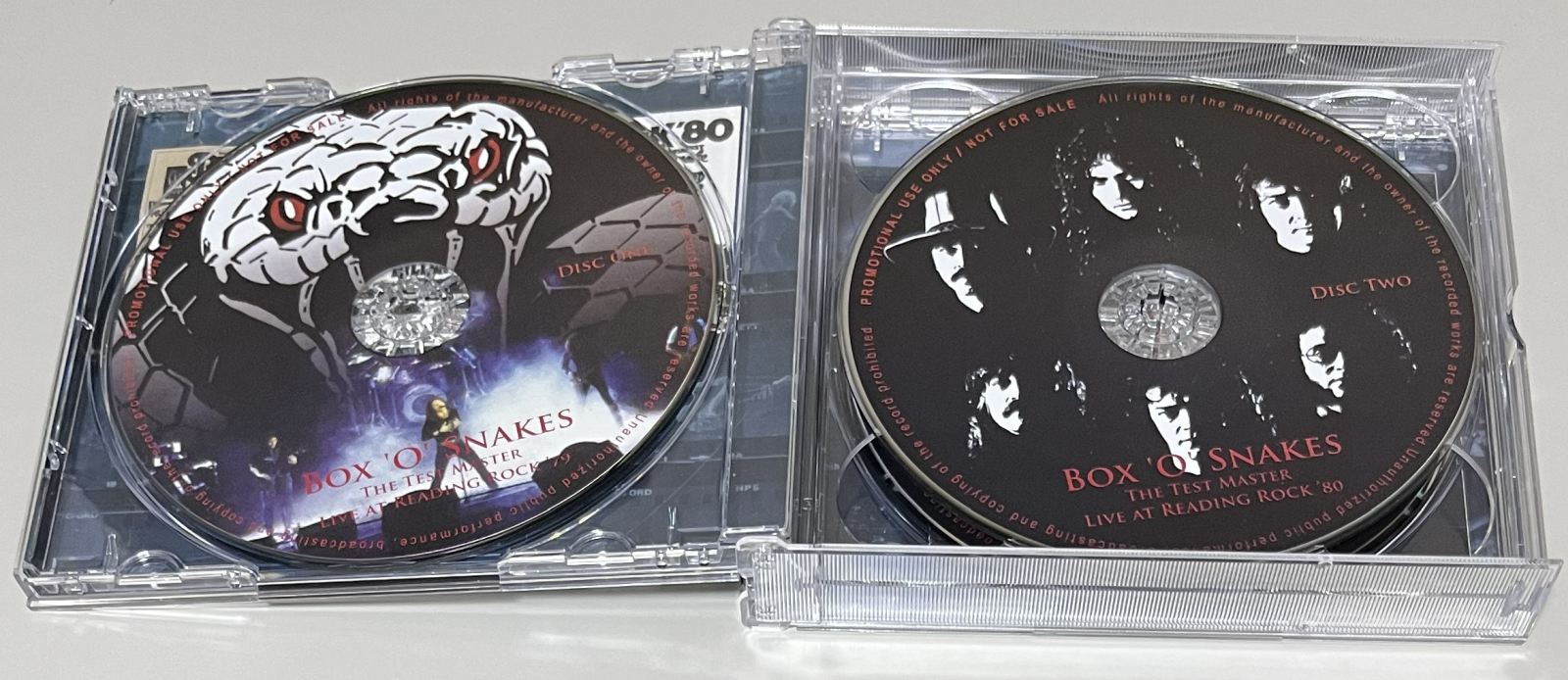 WHITESNAKE / BOX 'O' SNAKES: THE TEST MASTER (2CD+1DVD) NO LABEL