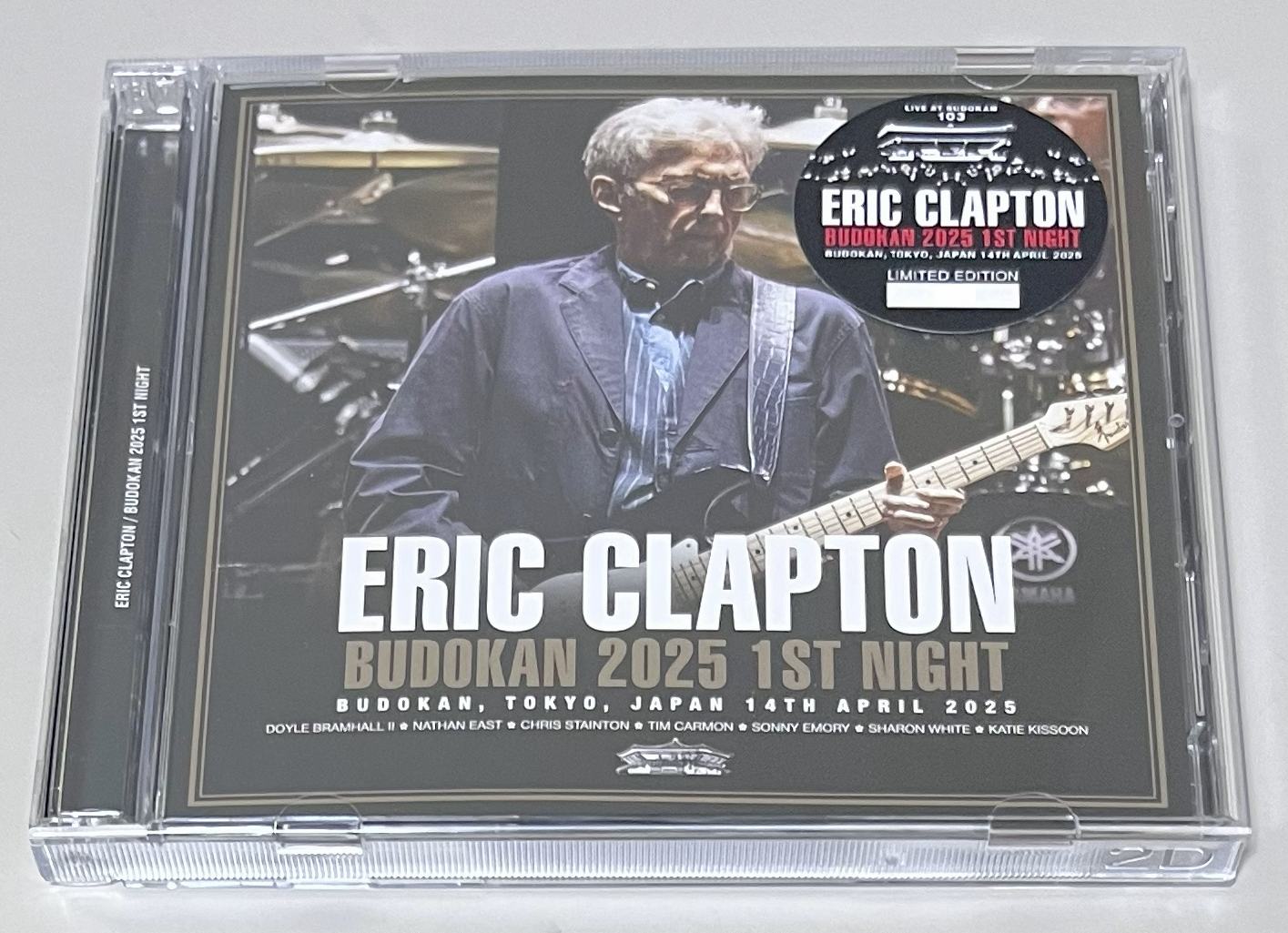 ERIC CLAPTON / BUDOKAN 2025 1ST NIGHT (2CD) TRICONE 253/254