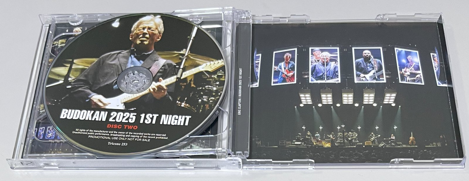 ERIC CLAPTON / BUDOKAN 2025 1ST NIGHT (2CD) TRICONE 253/254