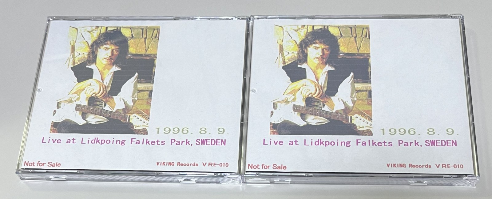 RAINBOW / LIVE SWEDEN 8.9.96 VOL.1+2 (2CD-R) VIKING RECORDS / VRE