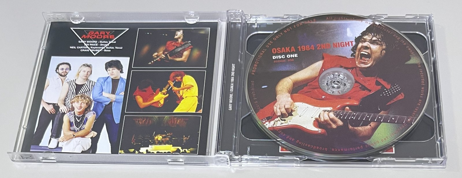 GARY MOORE / OSAKA 1984 2ND NIGHT (2CD) ZODIAC 358