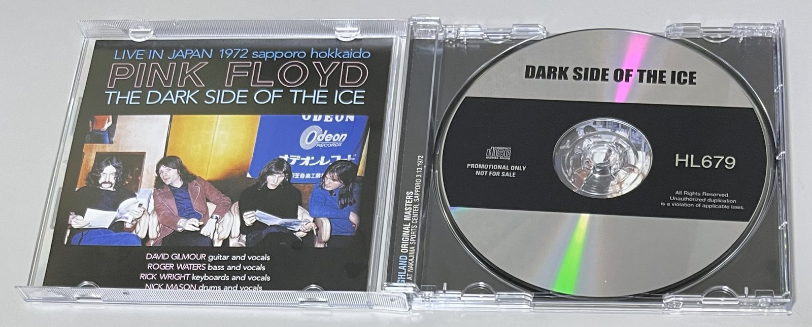 PINK FLOYD / THE DARK SIDE OF THE ICE (1CD) HIGHLAND / HL679