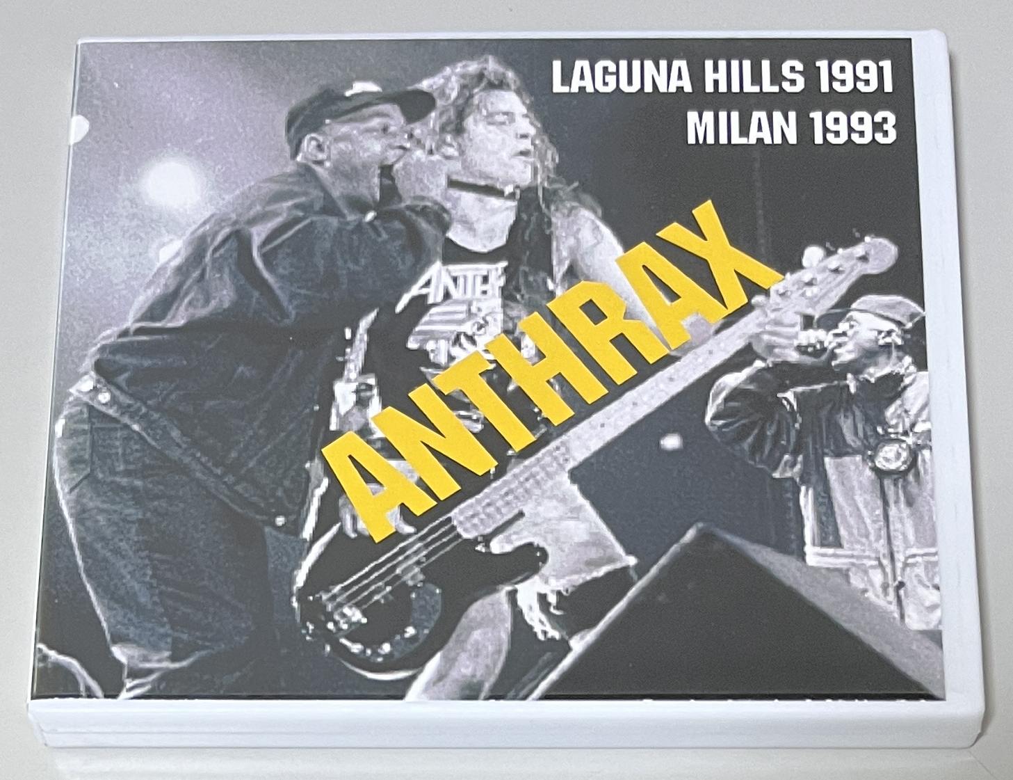 ANTHRAX / LAGUNA HILLS 1991/MILAN 993 (2CD-R) BLUE-U 302