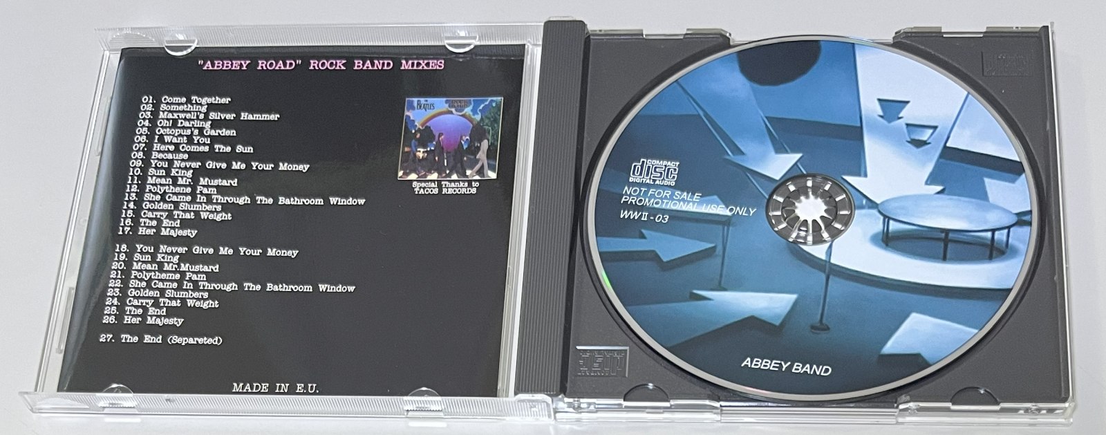 BEATLES / "ABBEY ROAD" ROCK BAND MIXES (1CD) WWII-03