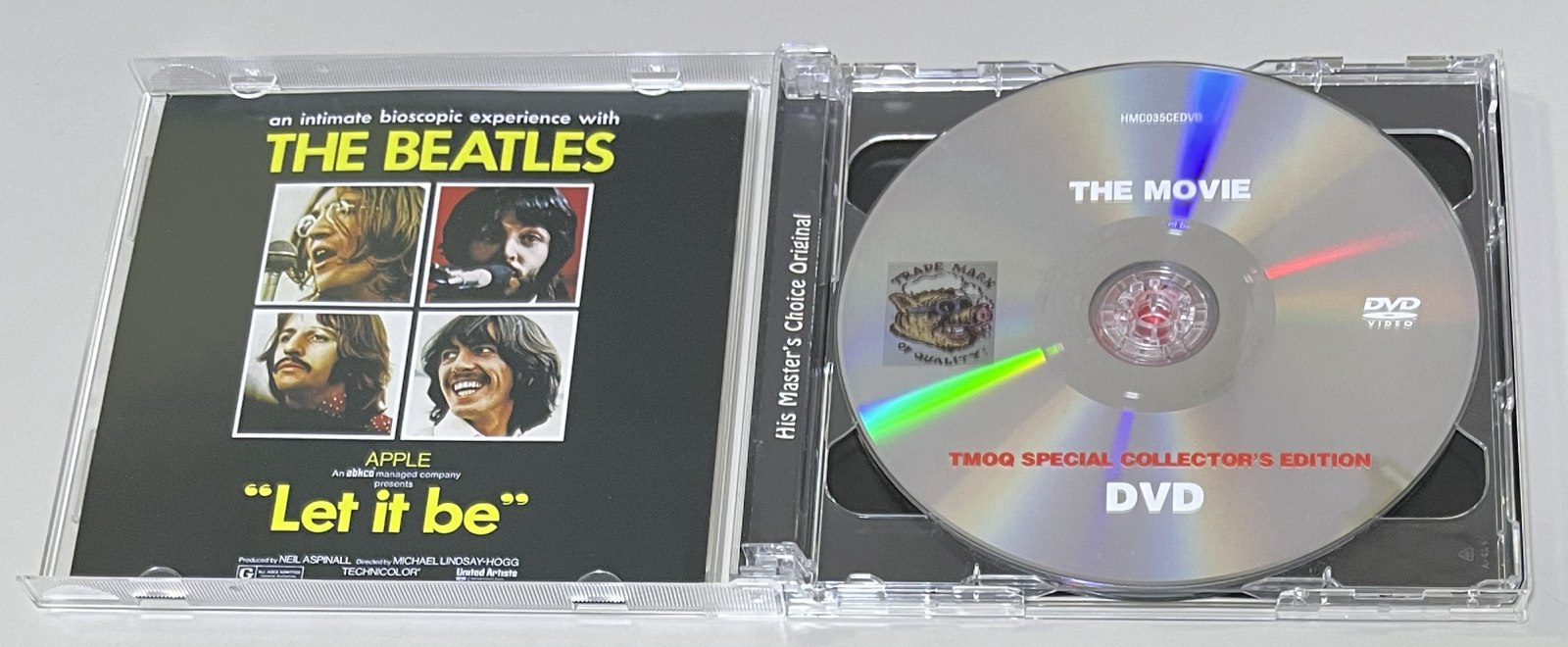 BEATLES / LET IT BE - THE MOVIE (1DVD+1CD) TMOQSP / HMC 035CE CD/DVD