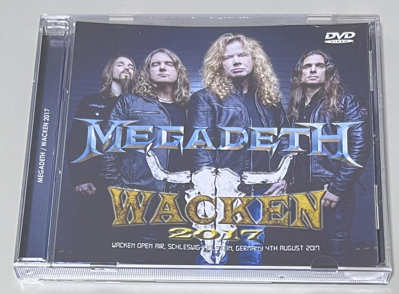 MEGADETH / WACKEN 2017 (1DVD-R) SHADES 774