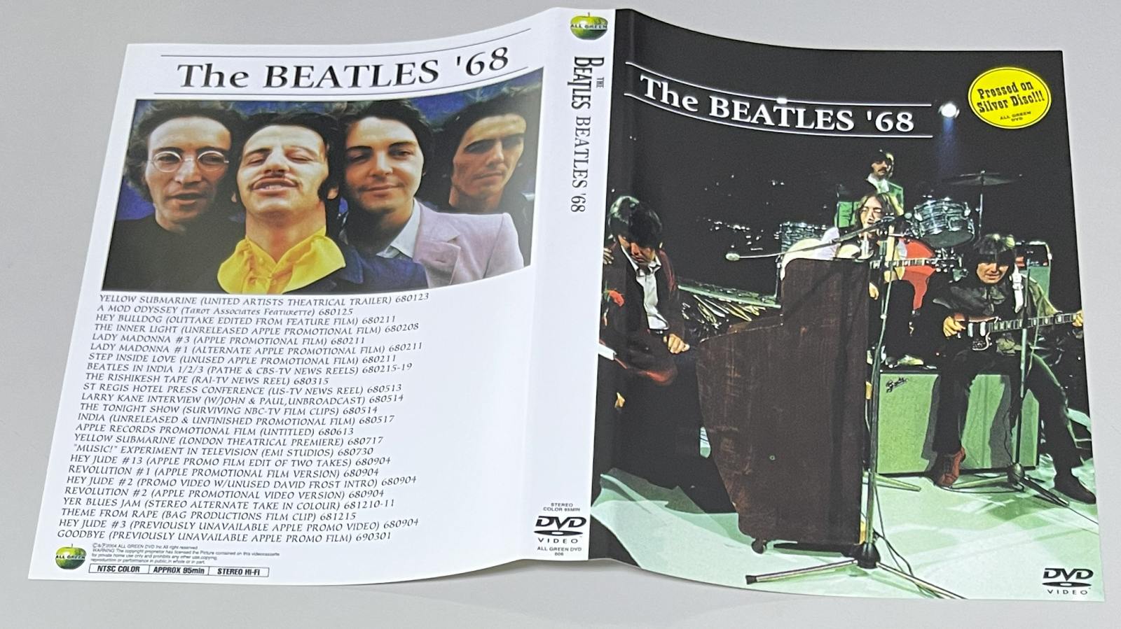 BEATLES / ALL GREEN DVD 8 タイトルセット (8DVD) ALL GREEN / AG-004