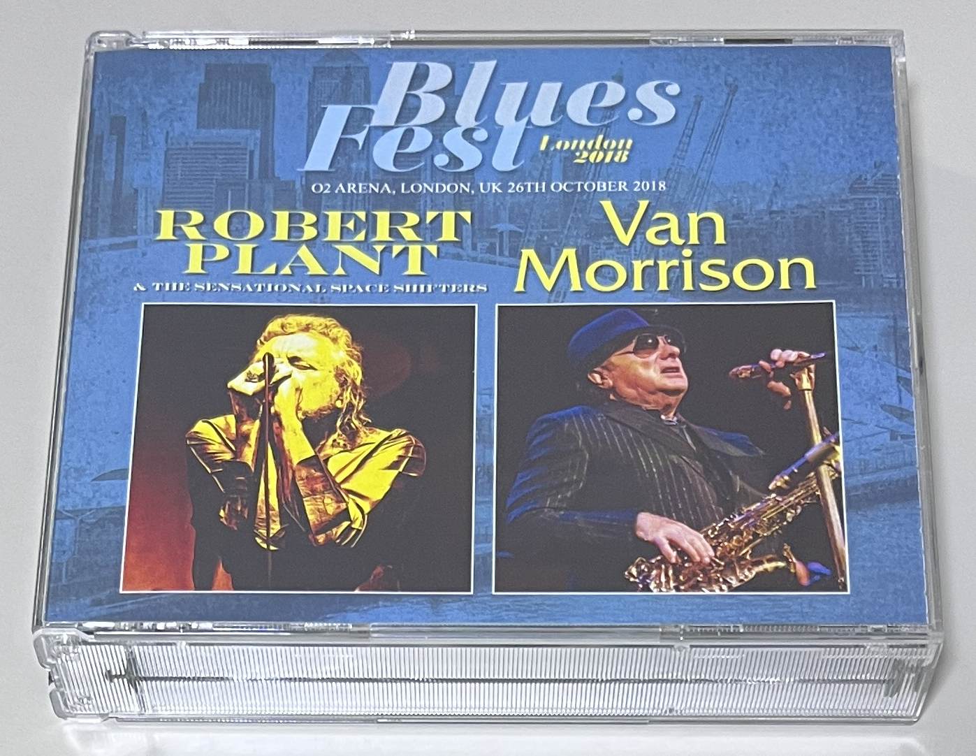 ROBERT PLANT & VAN MORRISON / BLUESFEST LONDON 2018 (4CD-R) UXBRIDGE 919
