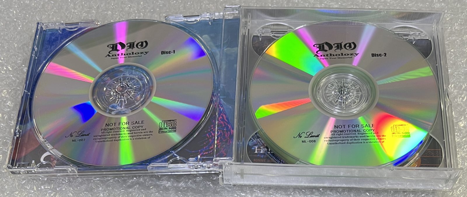 DIO/HEAVEN AND HELL / ANTHOLOZY: JAPAN TOUR MEMORIAL (3CD-R) NO LIMIT 007/008/009/010